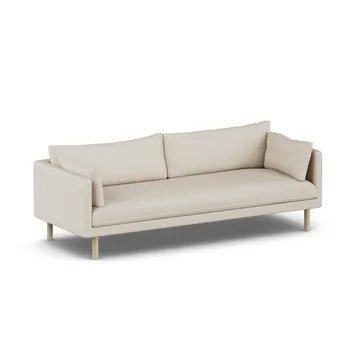 Canapé Linnevik - Jump Beige 1956-chêne blanchi à l’huile, 4 places, sans jupe - 1898