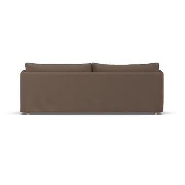 Canapé Linnevik - Jump brown 1955-chêne blanchi à l’huile, 4 places, avec jupe - 1898