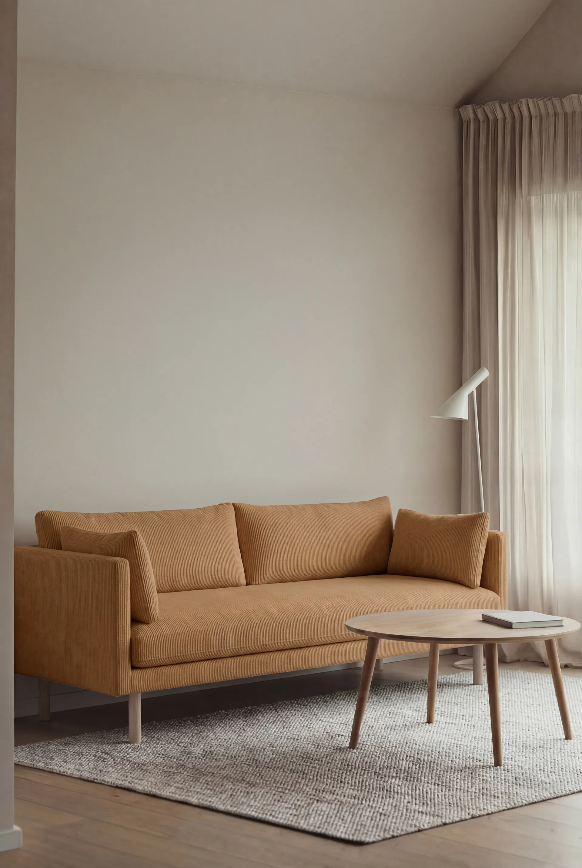 Canapé Linnevik, Jump Honey 1959-chêne blanchi à l’huile, 3 places 1898