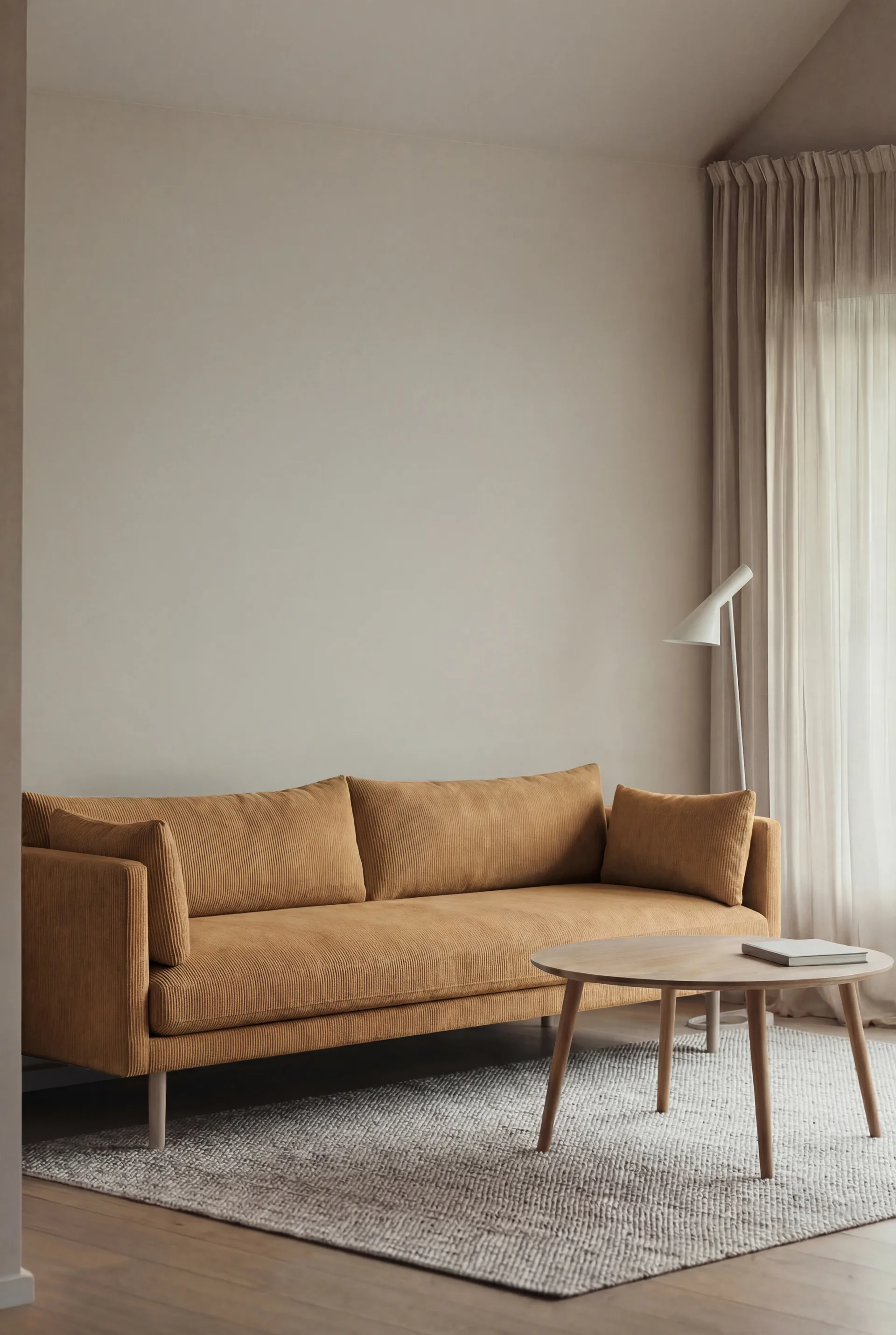 Canapé Linnevik, Jump Honey 1959-chêne blanchi à l’huile, 4 places 1898