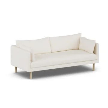 Canapé Linnevik - Jump Off White 1954-chêne blanchi à l’huile, 3 places, sans jupe - 1898