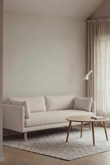 Canapé Linnevik - Jump Off White 1954-chêne blanchi à l’huile, 3 places - 1898