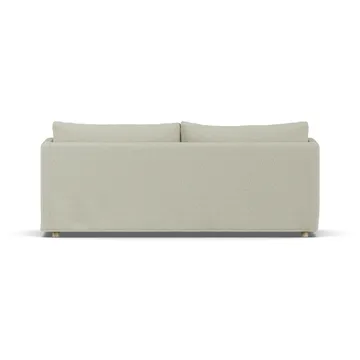 Canapé Linnevik - Luiza Beige 3981-chêne blanchi à l’huile, 3 places, avec jupe - 1898