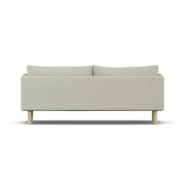 Canapé Linnevik - Luiza Beige 3981-chêne blanchi à l’huile, 3 places, sans jupe - 1898