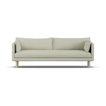Canapé Linnevik - Luiza Beige 3981-chêne blanchi à l’huile, 4 places, sans jupe - 1898