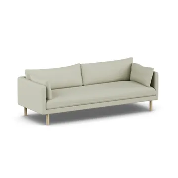 Canapé Linnevik - Luiza Beige 3981-chêne blanchi à l’huile, 4 places, sans jupe - 1898