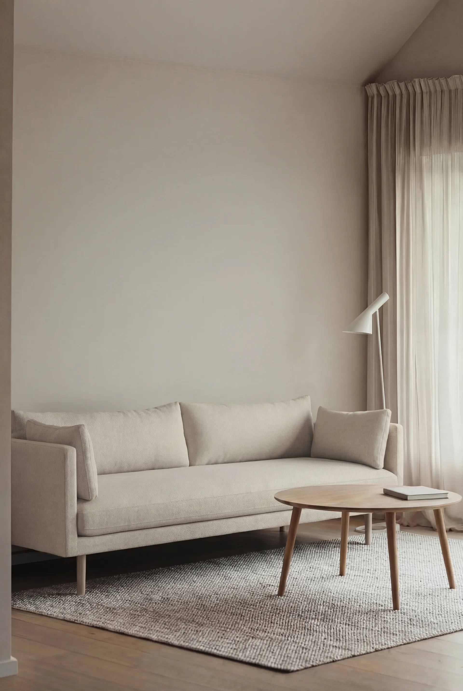 Canapé Linnevik, Oslo Nature 1540-chêne blanchi à l’huile, 4 places 1898