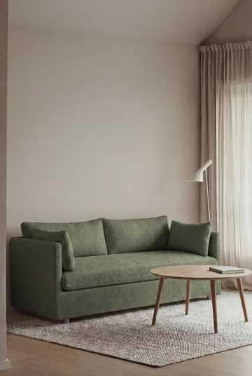 Canapé Linnevik - Same Forest 6677-chêne blanchi à l’huile, 2 places, avec jupe - 1898