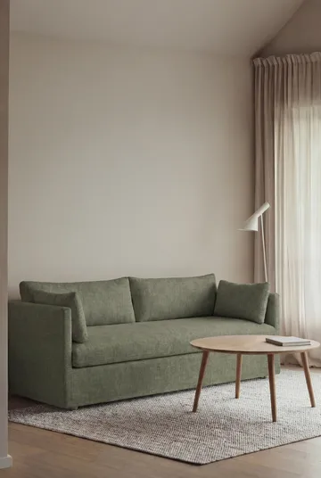 Canapé Linnevik - Same Forest 6677-chêne blanchi à l’huile, 3 places, avec jupe - 1898