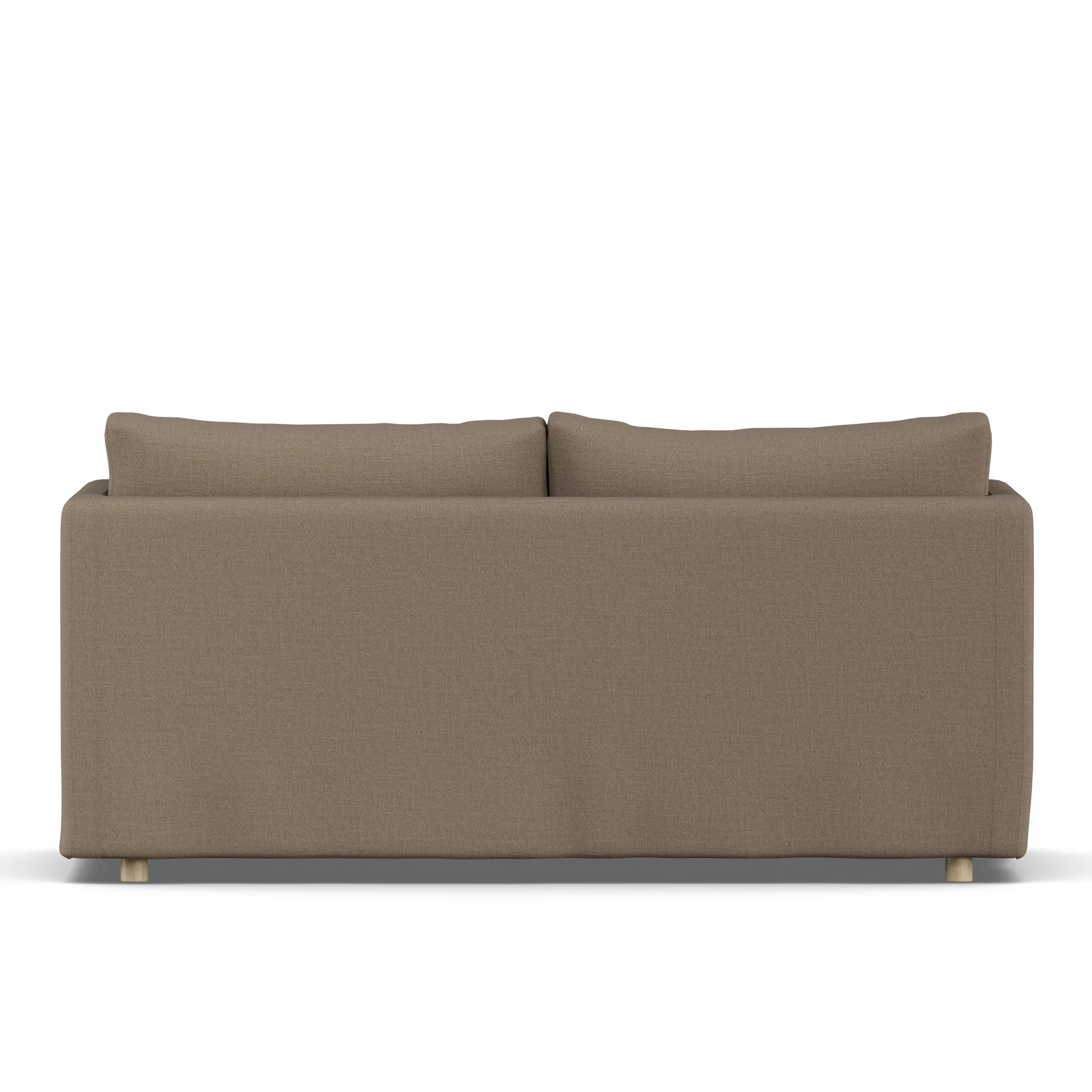 Canapé Linnevik, Same Mole 6674-chêne blanchi à l’huile, 2 places, avec jupe 1898