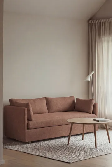 Canapé Linnevik - Same Rust 6675-chêne blanchi à l’huile, 2 places, avec jupe - 1898