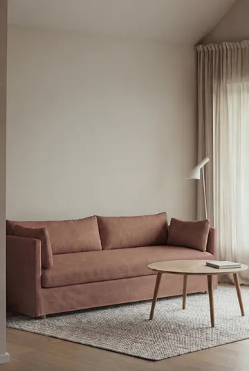 Canapé Linnevik - Same Rust 6675-chêne blanchi à l’huile, 4 places, avec jupe - 1898