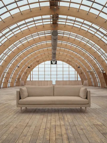 Canapé Linnevik - Same Sand 6672-chêne blanchi à l’huile, 4 places - 1898