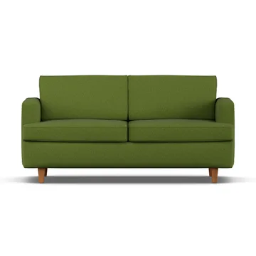 Canapé-lit Binga 2,5 places - Luiza Green 3975-frêne teinté foncé - 1898