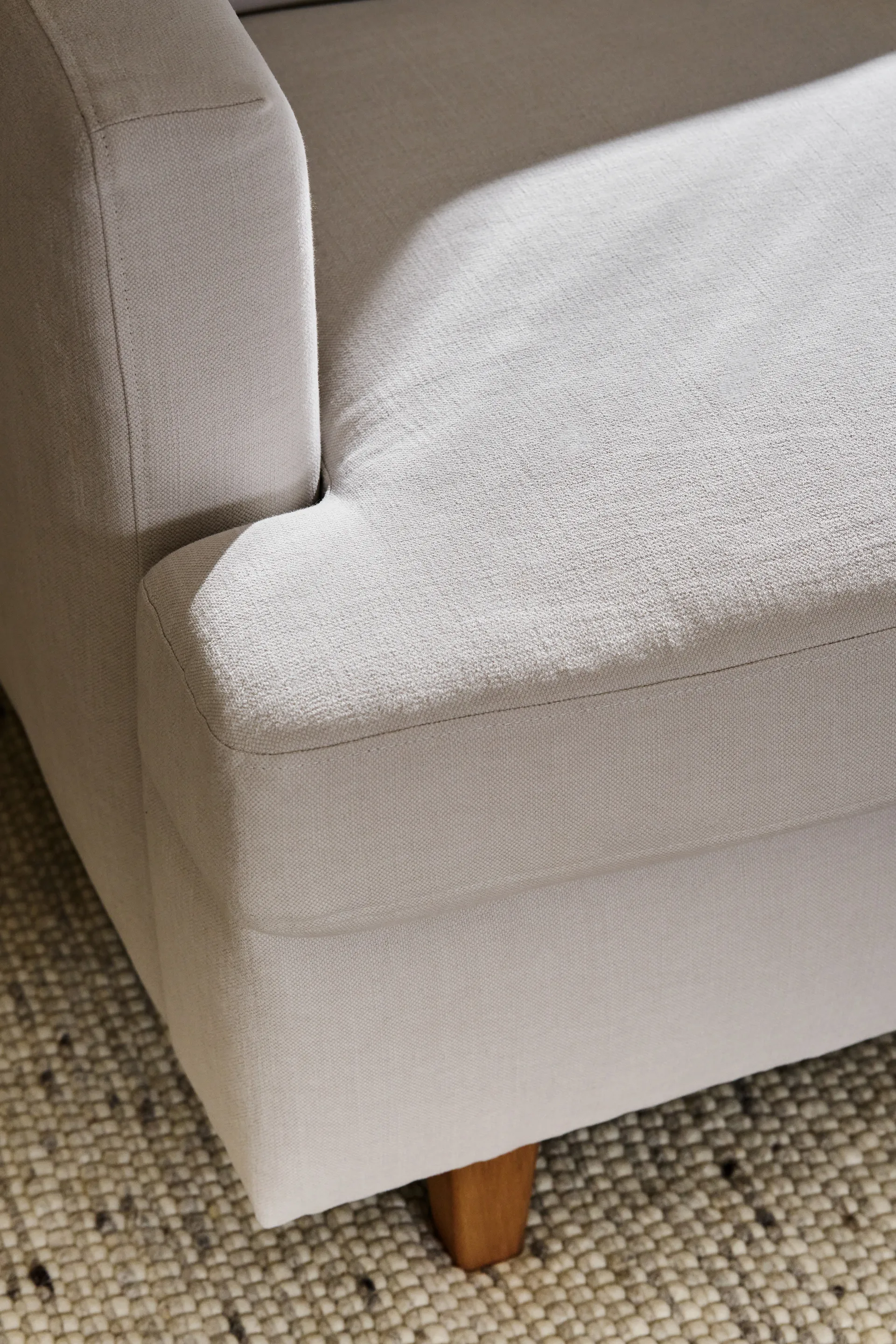 Canapé-lit Binga 2,5 places, Oslo Nature 1540-frêne teinté foncé 1898