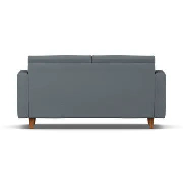 Canapé-lit Binga 2,5 places - Same Blue 6678-frêne teinté foncé - 1898