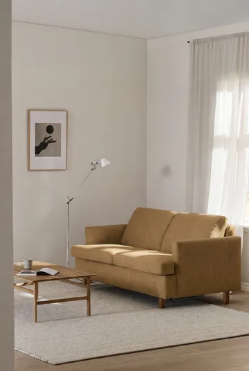 Canapé-lit Binga 2,5 places - Same Ochre 6676-frêne teinté foncé - 1898