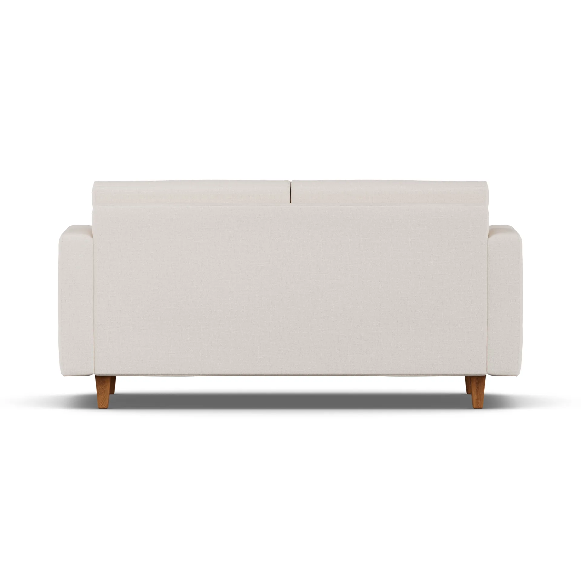 Canapé-lit Binga 2,5 places, Same Off White 6671-frêne teinté foncé 1898