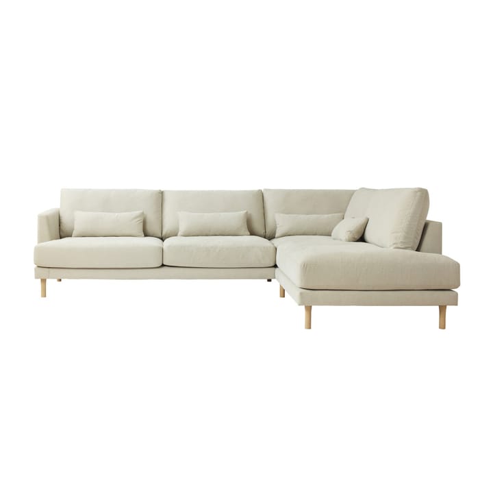 Canapé modulable Bredhult A1 pieds en chêne huilé blanc - Alaska 0161 Nature
​ - 1898