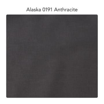Canapé modulable Bredhult, A1 - tissu Alaska 0191 anthracite, pieds en chêne huilé blanc  - 1898