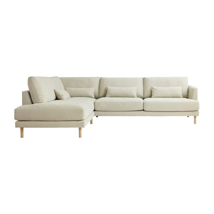 Canapé modulable Bredhult A2 pieds en chêne huilé blanc - Alaska 0161 Nature
​ - 1898