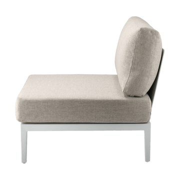 Canapé modulable Santander module central - Blanc-beige - 1898