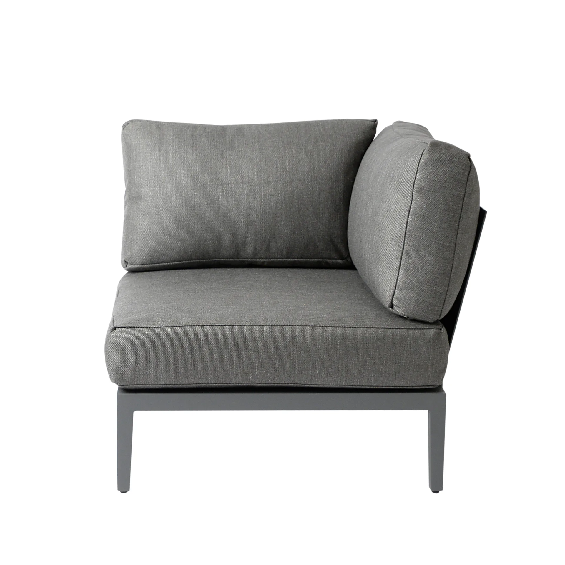 Canapé modulable Santander module d'angle , Gris 1898