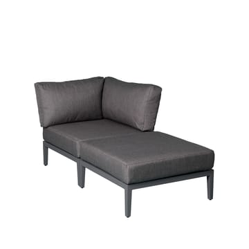 Canapé modulable Santander - Repose-pieds gris - 1898