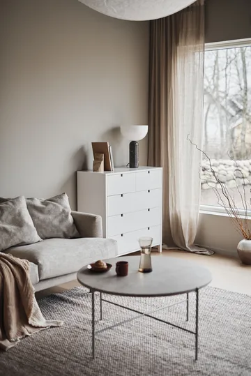 Canapé Sjövik - Bern Beige 0341-canapé, chêne blanchi, 2,5 places - 1898