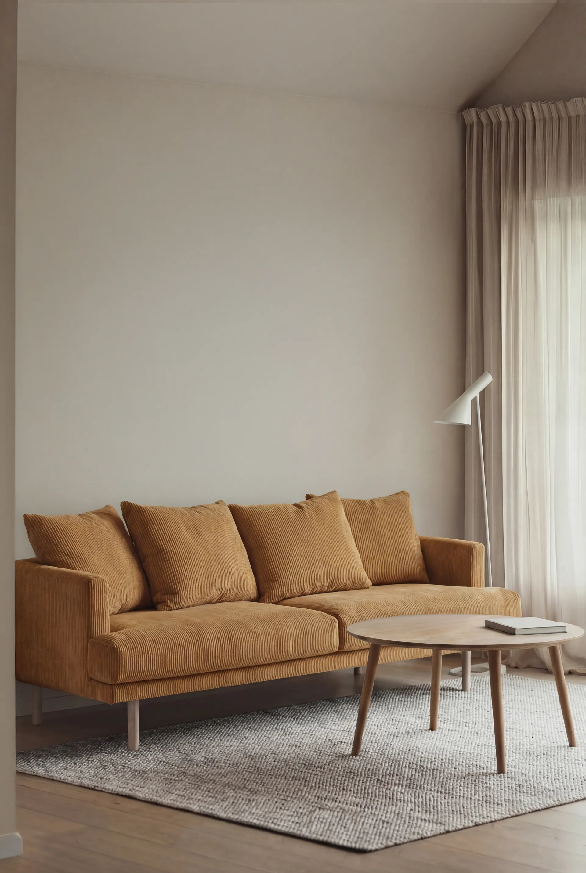 Canapé Sjövik, Jump Honey 1959-chêne blanchi à l’huile, 3 places 1898