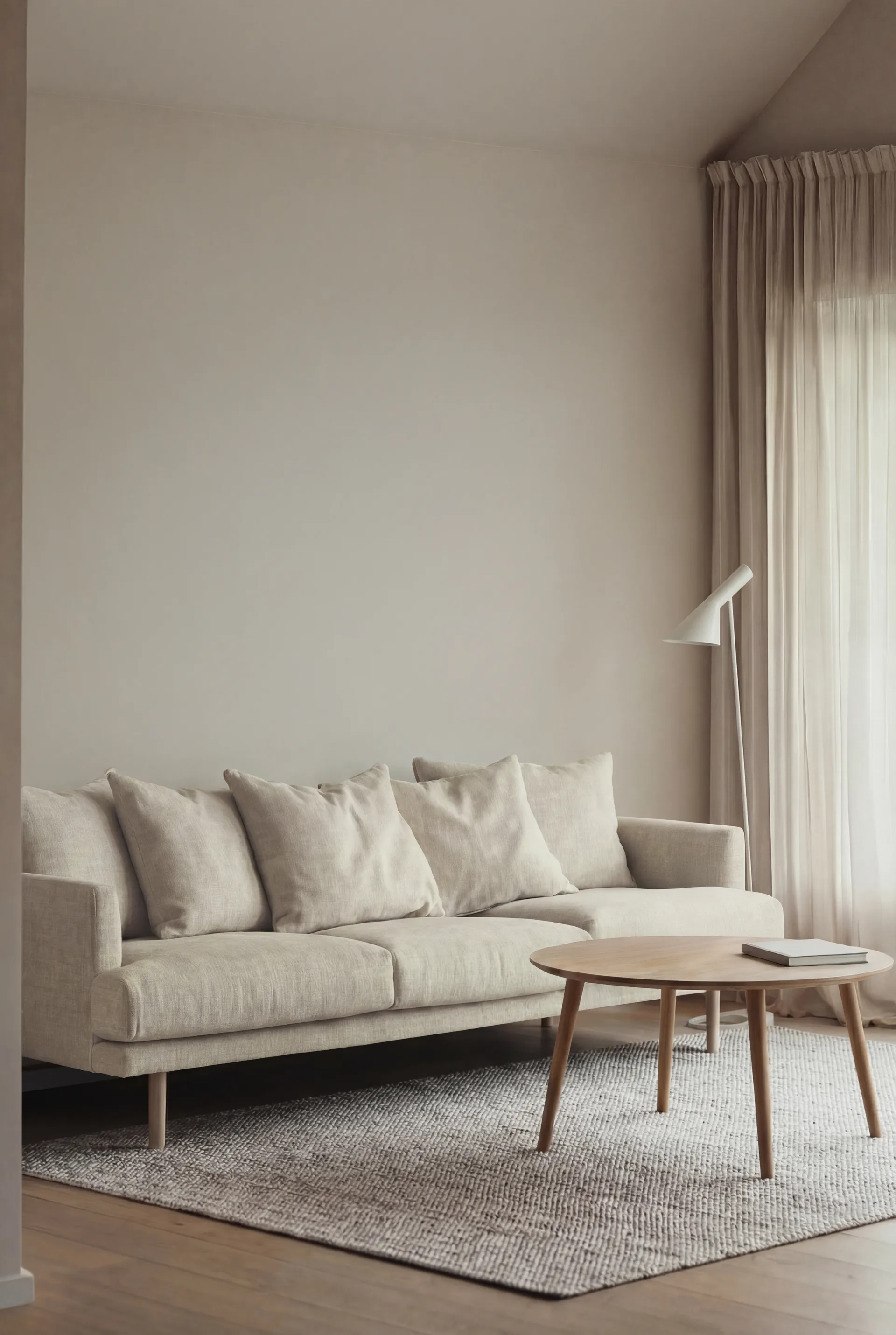 Canapé Sjövik, Oslo Nature 1540-chêne blanchi à l’huile, 3,5 places 1898