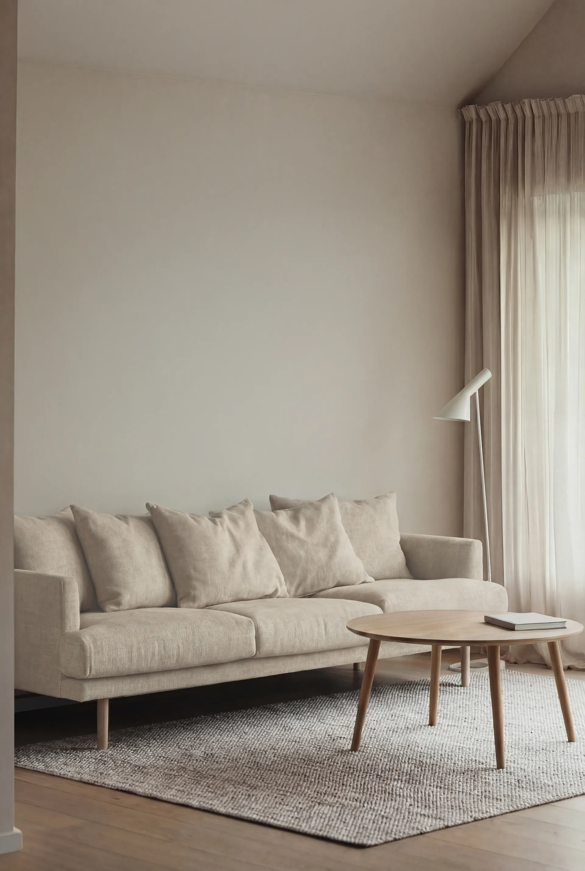 Canapé Sjövik, Same Beige 6670-chêne blanchi à l’huile, 3,5 places 1898