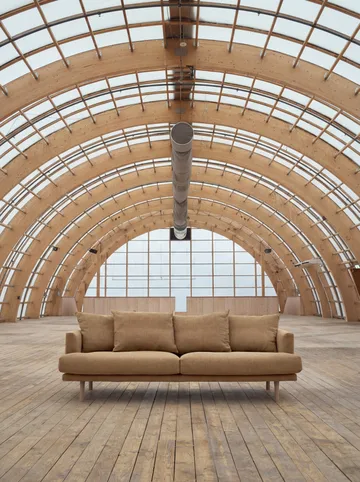 Canapé Sjövik - Same Ochre 6676-chêne blanchi à l’huile, 3 places - 1898