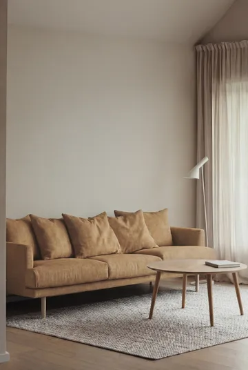 Canapé Sjövik - Same Ochre 6676-chêne blanchi à l’huile, 3,5 places - 1898