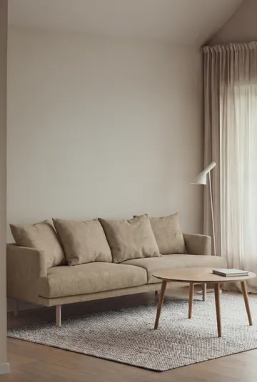 Canapé Sjövik - Same Sand 6672-chêne blanchi à l’huile, 3 places - 1898