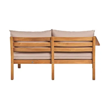 Canapé Stockaryd 2 places module droit teak/beige - 1898