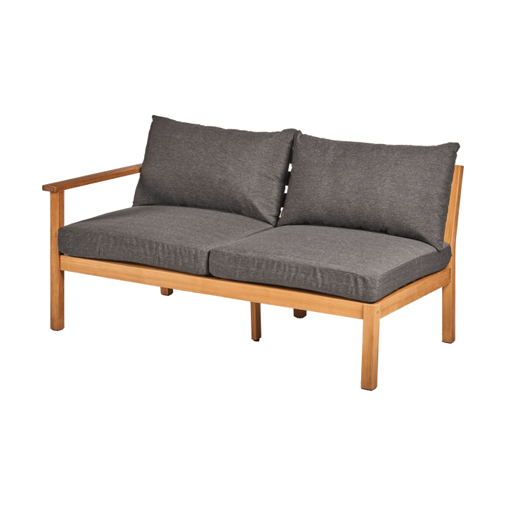 Canapé Stockaryd 2 places module droit teak/dark grey - undefined - 1898