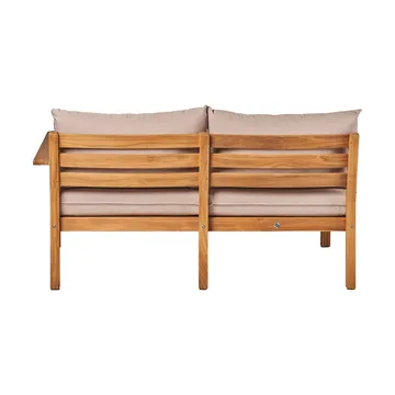 Canapé Stockaryd 2 places module gauche teak/beige - 1898