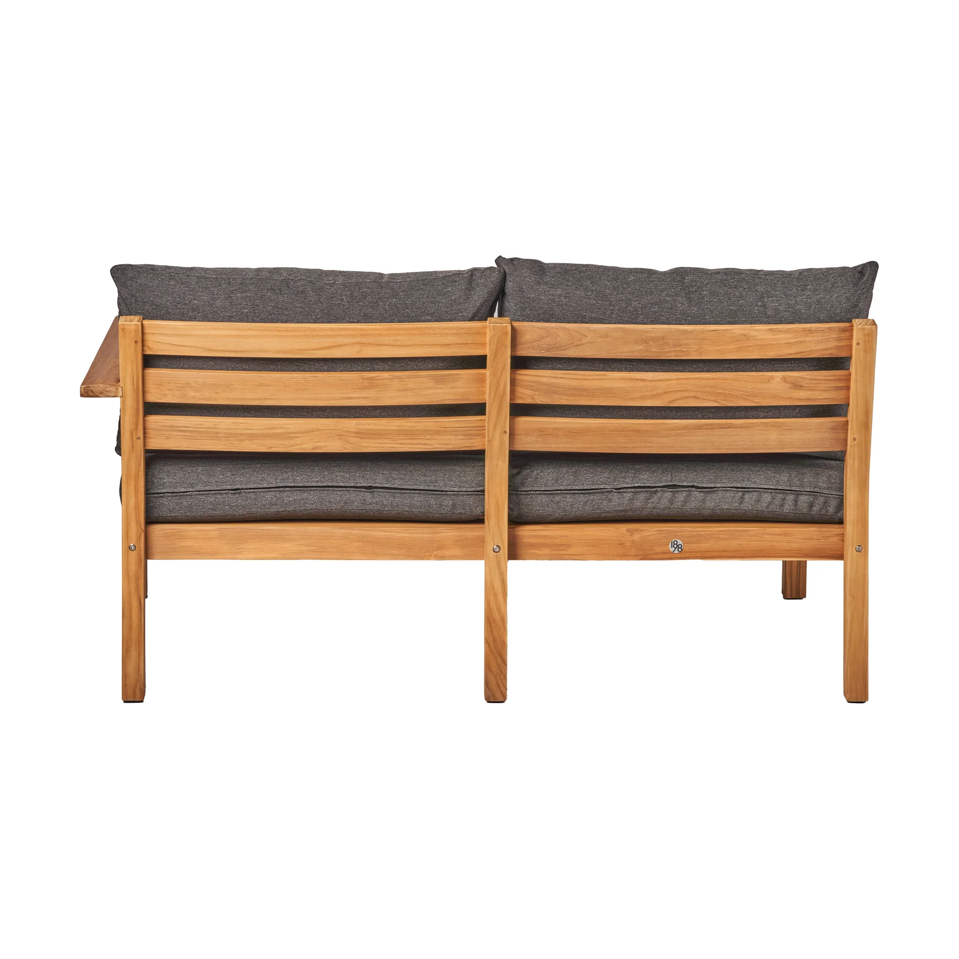 Canapé Stockaryd 2 places module gauche teak/dark grey,  1898
