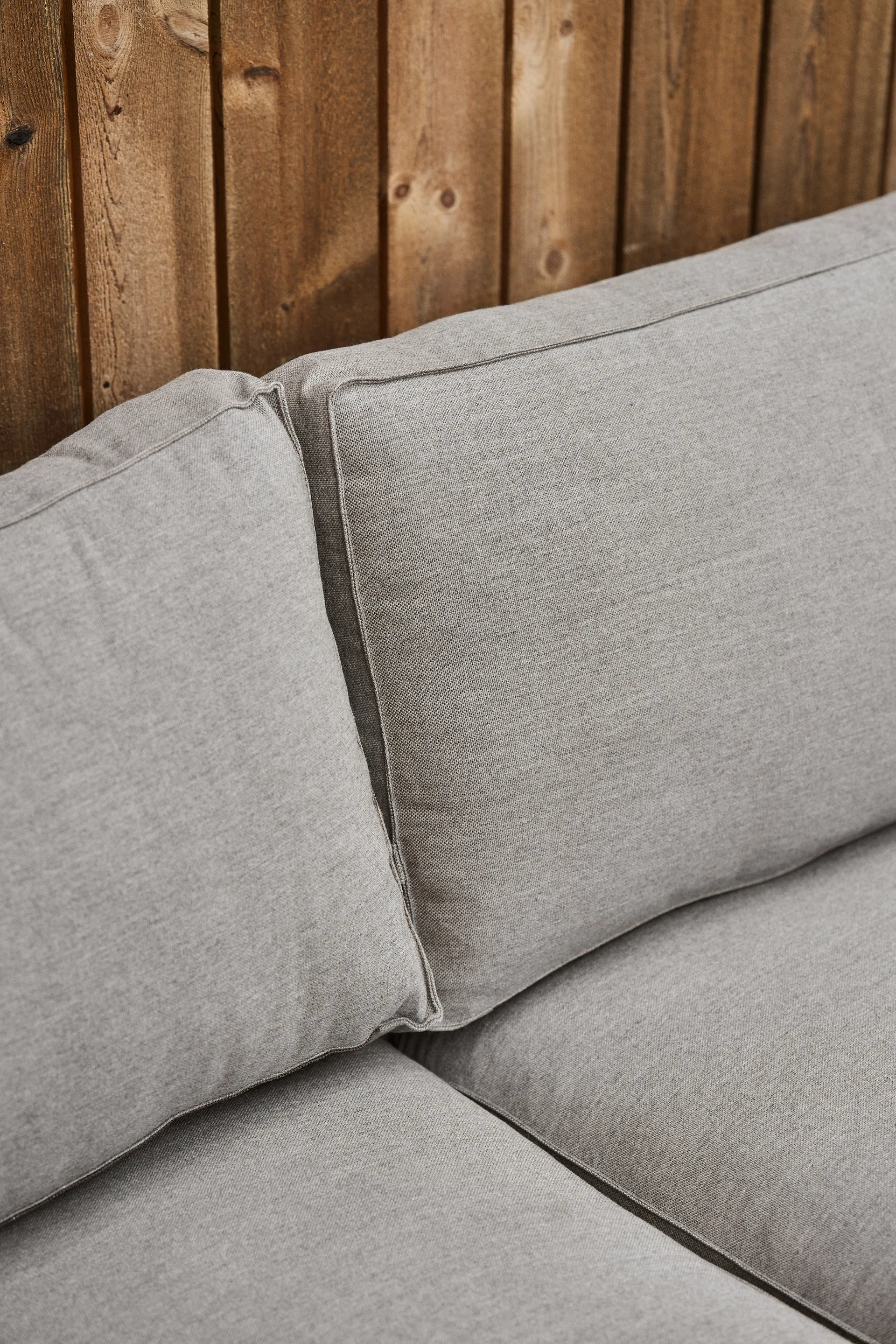 Canapé Stockaryd 2 places module gauche teak/light grey 1898