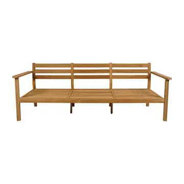 Canapé Stockaryd 3 places teak/light grey - 1898
