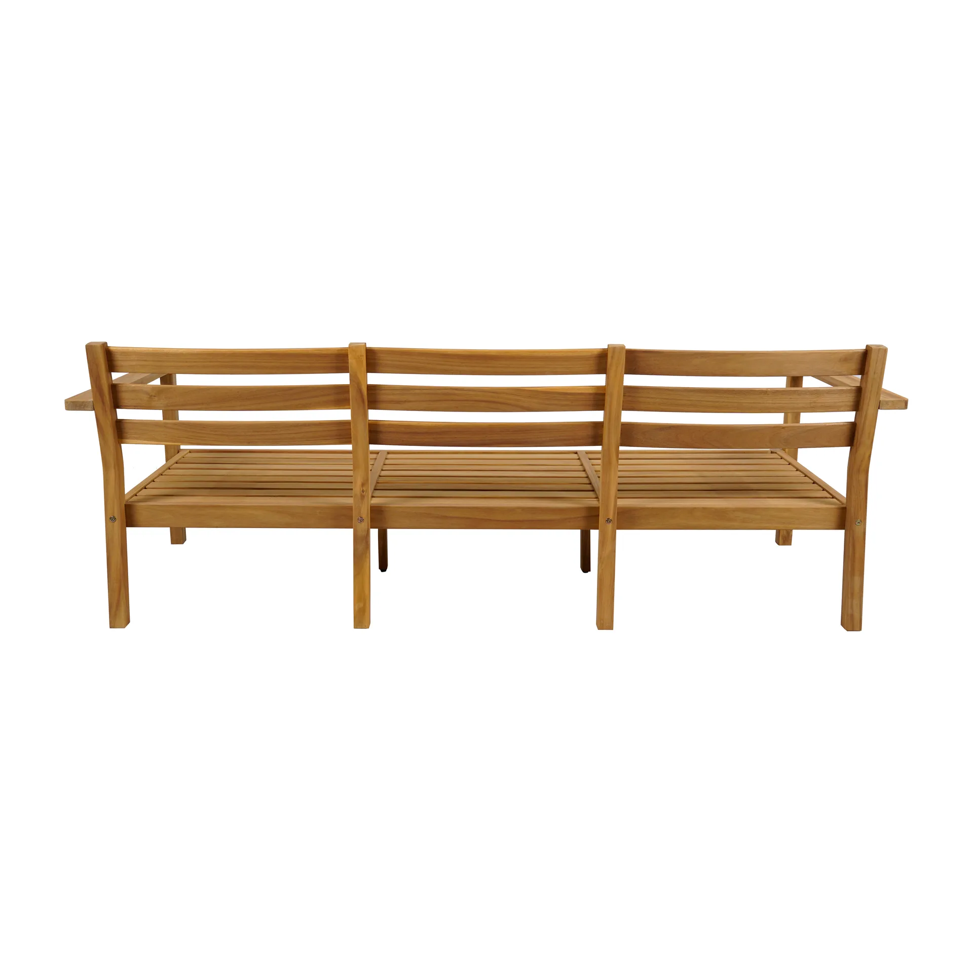 Canapé Stockaryd 3 places teak/light grey,  1898