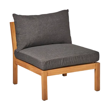 Canapé Stockaryd module central teak/dark grey - 1898