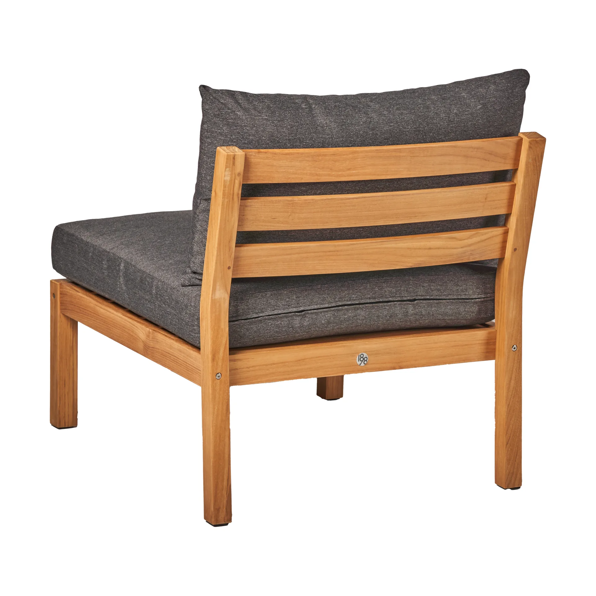 Canapé Stockaryd module central teak/dark grey 1898