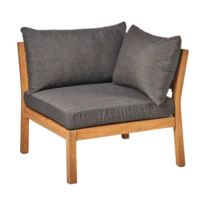 Canapé Stockaryd module d'angle teak/dark grey - 1898