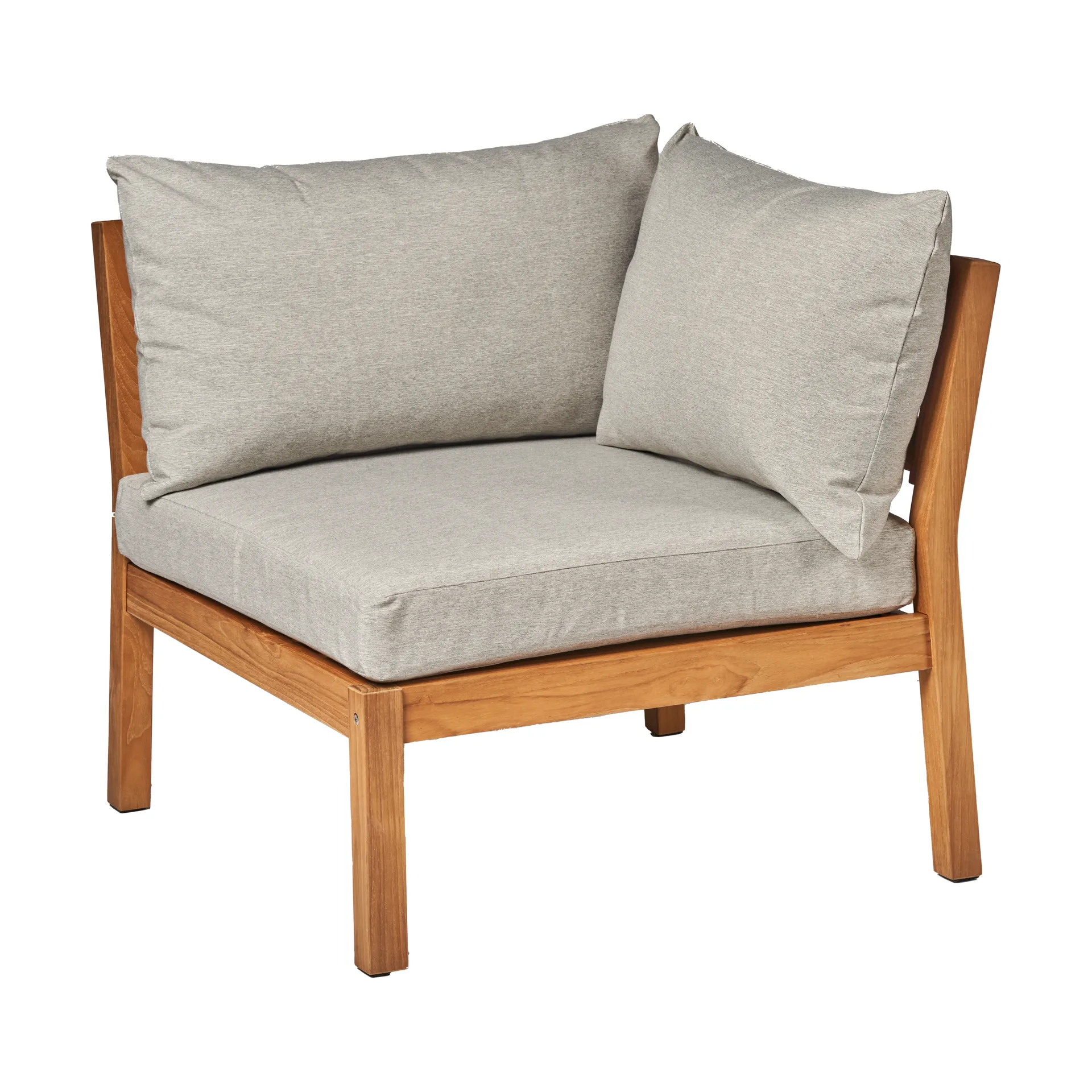 Canapé Stockaryd module d'angle teak/light grey 1898