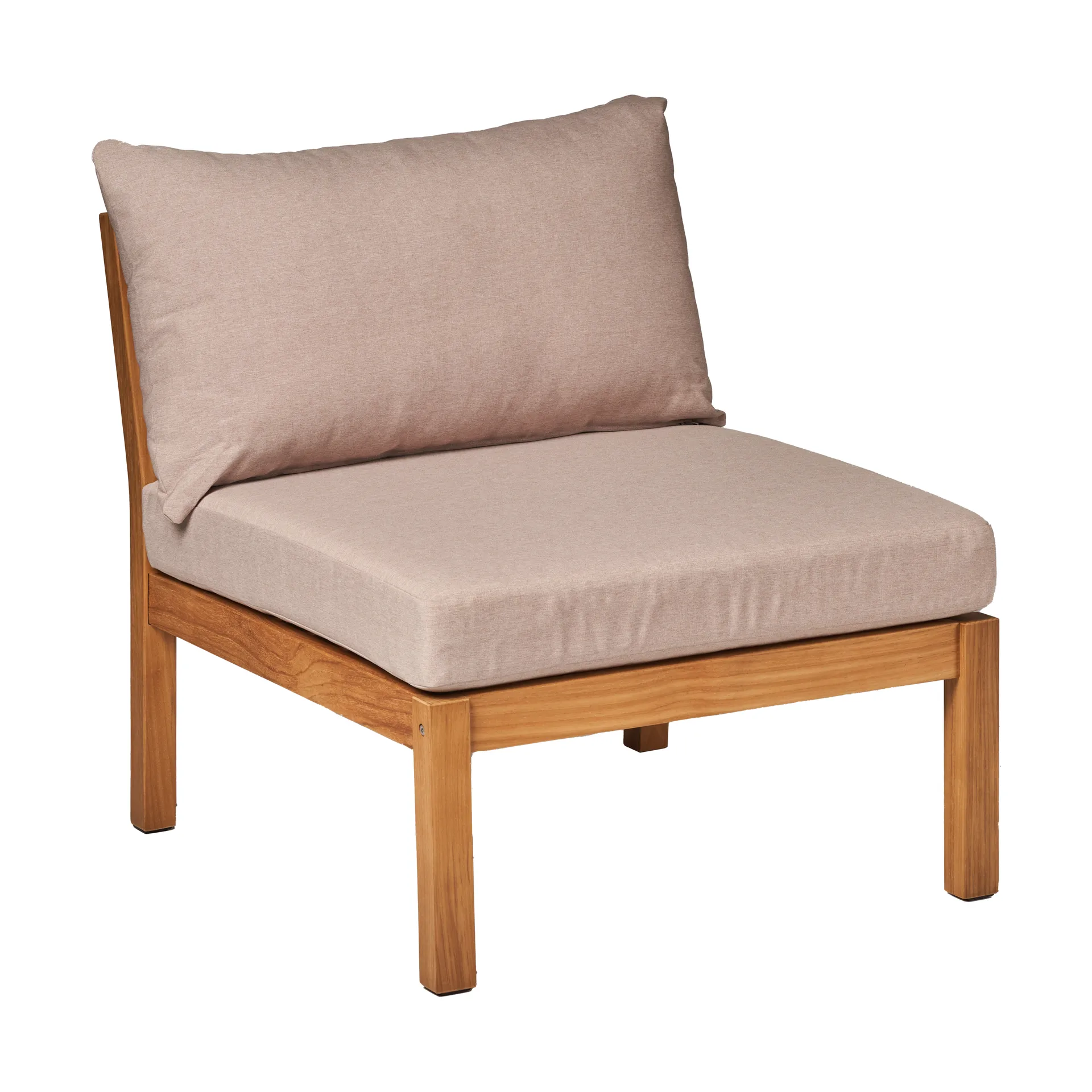 Canapé Stockaryd module section centrale teak/beige,  1898