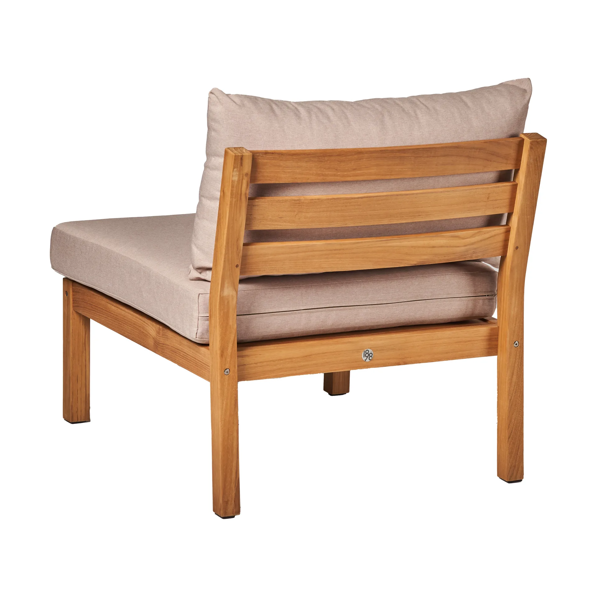 Canapé Stockaryd module section centrale teak/beige,  1898