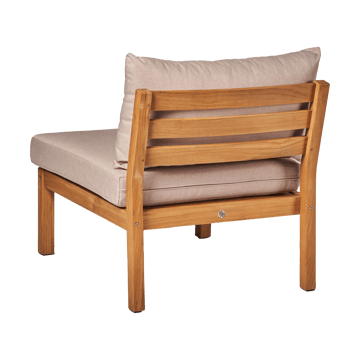 Canapé Stockaryd module section centrale teak/beige - undefined - 1898