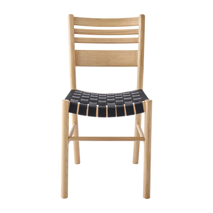 Chaise avec assise tressée Lillö - Chêne pigmenté blanc - 1898
